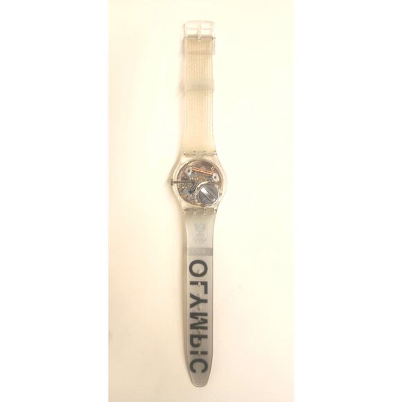 Swatch watch OLYMPIC TEAM AUSTRIA GZ150K 1996 Olympic Specials New old stock - Picture 6 of 8